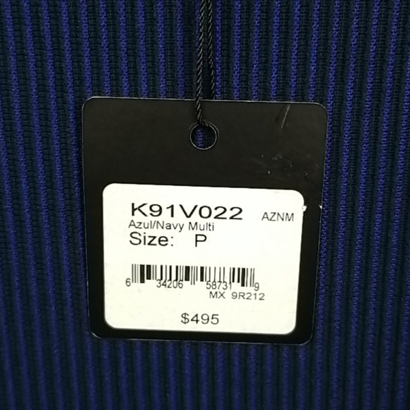 St John Sleeveless Multi Print Navy Top - Picture 8 of 11